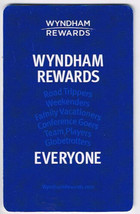 Hotel Key Card Wyndham Hotel Rewards Everyone - £1.53 GBP