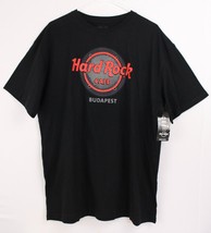 NWT Hard Rock Cafe Budapest T-Shirt Size XL Black 3D Speaker Logo Tee - $36.62