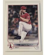 2022 Topps Series 2 Noah Syndergaard Los Angeles Angels - MLB Baseball C... - $32.83 MXN