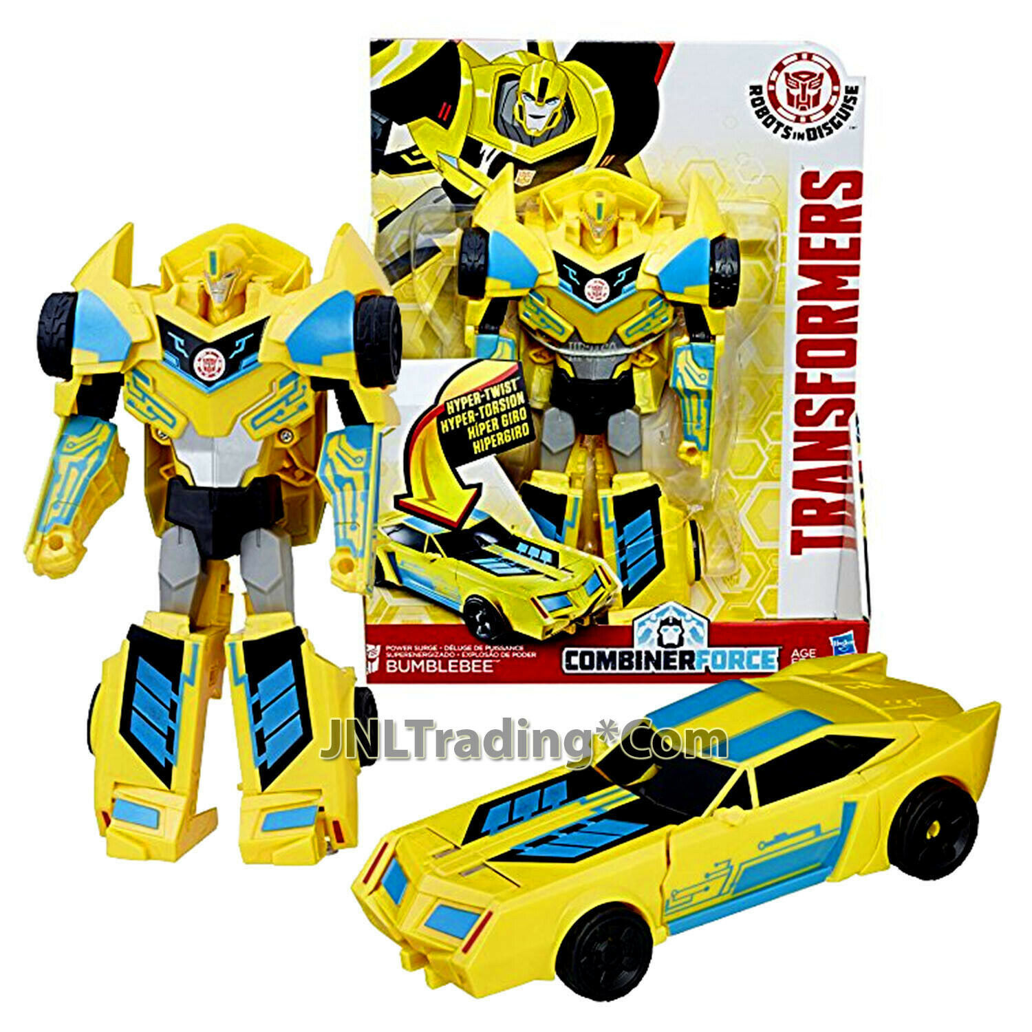 Primary image for Year 2016 Transformer RID Combiner Force 3 Steps Change 8" POWER SURGE BUMBLEBEE