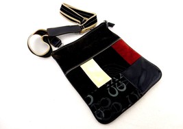 Suede &amp; Faux Leather Purse, Vintage 1970&#39;s Purse W/ Adjustable Shoulder ... - $241.57 MXN