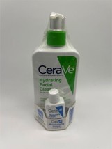 CeraVe Hydrating Facial Cleanser normal 12oz moisturizing lotion 1oz - £7.07 GBP