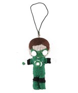 DC Comics 2.5&quot; Green Lantern String Doll Keychain Voodoo Phone Charm Fig... - £4.70 GBP