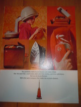 Vintage Hoover Print Magazine Advertisement 1966 - $4.99