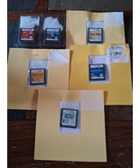 Lot Of 6 Nintendo DS Games Uno/skip Bo, Pac Pix, Brain Age 1 &amp; 2, Noah&#39;s... - $50.00