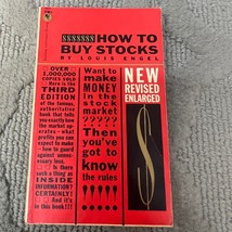 How To Buy Stocks Professional Development Paperback Book by Louis Engel 1963 - £4.95 GBP