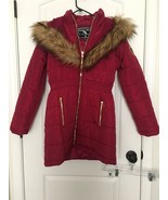 Baby Phat Winter Coat Jacket Faux Fur Trim Woman&#39;s Juniors Size Small Pu... - £121.82 GBP