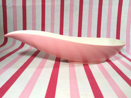 Gorgeous Vintage PINK 1950&#39;s HULL Art Pottery Console Centerpiece or Planter - £15.86 GBP