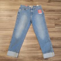 Signature by Levi Strauss &amp; Co. Women's Mid Rise Slim Fit Boyfriend Size... - $23.75
