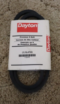 DAYTON V-Belt: 5L470, 47 in Outside Lg, 21/32 in Top Wd, 3/8 in Thick - £11.59 GBP
