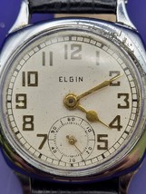 Vintage Rare ELGIN Watch 1930 Art Deco style Wrist Watch 15 Jewel - £141.16 GBP