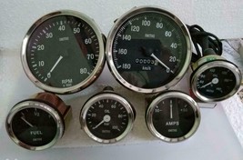 Smiths-52mm-Kit-Temp-Oil-Fuel-Amp-Gauge-Speedometer-Tachometer-Replica - £33.74 GBP