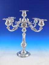 Francis I by Reed &amp; Barton Sterling Silver Candelabra 5-light 570A (#347... - £5,644.07 GBP