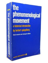E. Spiegelberg The Phenomenological Movement A Historical Introduction Phaenomen - £490.60 GBP