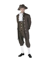 Men&#39;s Colonial Theater Costume, Brown, Medium - £240.54 GBP