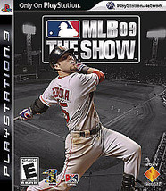 PS3 MLB 09 The Show Video Game Online Multiplayer League Ready BaseBall Action - £6.35 GBP