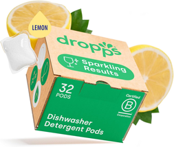 Ultrawash Power Biobased Dishwasher Pods, Lemon Citrus (32 Dish Tabs) - Deep Cle - £11.32 GBP