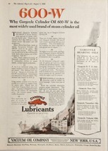 1920 Print Ad Gargoyle Cylinder Oil 600-W Vacuum Oil Company New York,NY - $20.68