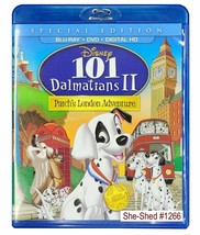 101 Dalmatians II: Patch&#39;s London Adventure (Blu-Ray / DVD) Disney Family Movie - £3.91 GBP
