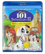 101 Dalmatians II: Patch's London Adventure (Blu-Ray / DVD) Disney Family Movie - $4.95