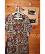 NWT!! NEW LuLaRoe Beautiful Multi COlor Design AMELIA Dress Sz 2X - $23.75
