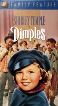 Dimples [VHS 2001] Shirley Temple,  Frank Morgan, Helen Westley, Robert Kent - £0.88 GBP