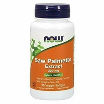 NOW Supplements, Saw Palmetto Extract 320 mg with Pumpkin Seed Oil, Men&#39;s Hea... - £22.83 GBP