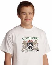 Canavan Irish Coat of arms tee Shirt in White - £12.64 GBP+