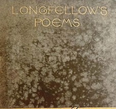 Longfellow&#39;s Complete Poems 1886 Victorian Poetry HC Household Edition E73 - £78.62 GBP