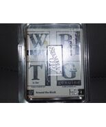 STAMPIN UP RUBBER STAMPS AROUND THE BLOCK NEW - $29.70