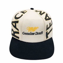 90s StyleMaster Miller Genuine Draft Race Team Vintage SnapBack Spell-Out OSFA - £37.32 GBP