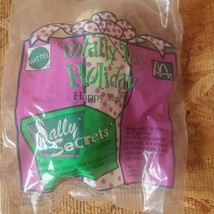 1993 McDonalds Totally Toy Holiday Sally Secrets Figurine Doll New in Package - £7.91 GBP