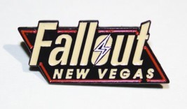 Fallout Video Game TV Series New Vegas Logo Metal Enamel Pin NEW UNUSED - $7.84