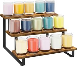 Chic 3 Tier Tabletop Display Shelf - Perfect for Enhancing Product Visib... - $65.29