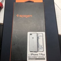 Spigen neo hybrid phone case for iPhone 7 plus gunmetal - £7.99 GBP
