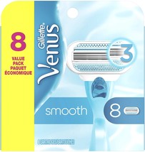 Gillette Venus Smooth Women&#39;s Razor Blades - 8 Refills ,Brand New - £17.34 GBP