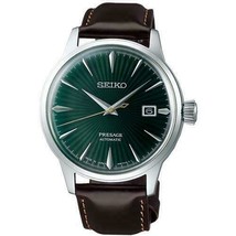 Seiko SRPD37J1 Automatic Brown Leather Strap (Fedex 2 Day Shipping) - £305.04 GBP