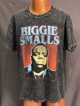 THE NOTORIOUS BIG Biggie Piccoli T-Shirt Tee Nero XL Jeans Look Rétro Hi... - £31.63 GBP