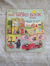Richard Scarry&#39;s Best Word Book Ever 1979 Golden Book Hardcover Vtg HC New York - £13.66 GBP