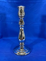 Vintage  AVON Candlestick Cologne Unforgettable Silver Glass - Empty Bottle - £3.75 GBP