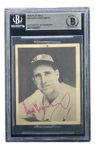 Hank Greenberg Signed 1939 Play Ball #56 Detroit Tigers Rookie Card BAS - £1,091.49 GBP