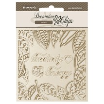 Stamperia Decorative Chips 5.5&quot;X5.5&quot;-Coffee And Chocolate Creativity Energy - $8.63