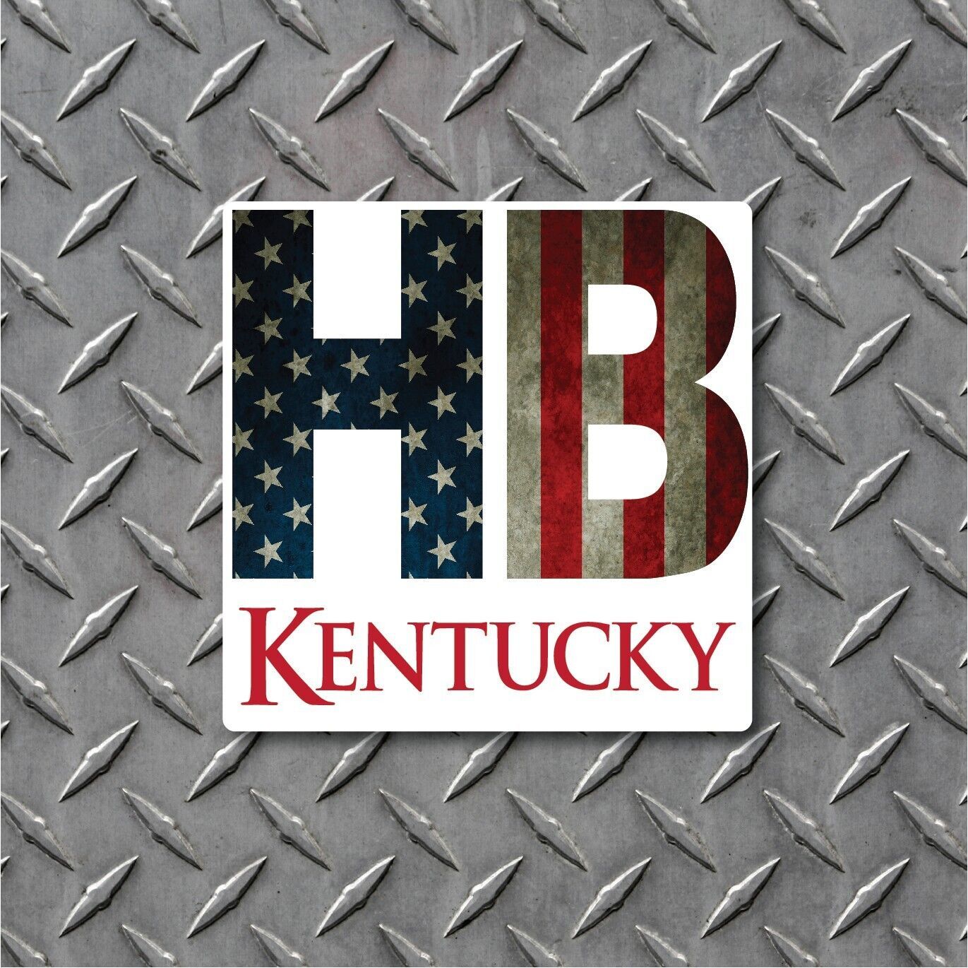 HB American Flag and your State - HOLLER BOYS CreekSquad Decal Vinyl Decal - $9.85