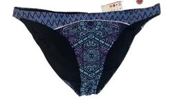 Red Carter Bikini Set NWT Small Blue Purple Strappy Back Swim Suit image 2