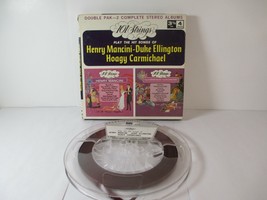 101 Strings Mancini Hoagy Carmichael Duke Ellington Reel 4 Track 3 3/4 IPS - £37.23 GBP