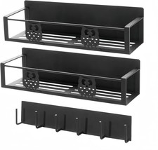 Magnetic Spice Rack For Refrigerator,Spice And Seasoning, Black - $35.93