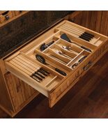 Classic Maplewood Cutlery Tray Knife Block Drawer Insert (Choose 5 or 12... - $208.60 CAD+