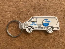 Vintage Roto Rooter Hot Springs AR Van Keychain Collectible - $7.61