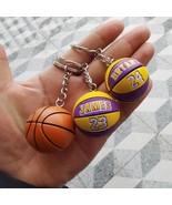 Basketball Star Key Match Ball Souvenir Fan Keychain for Luck - £9.48 GBP
