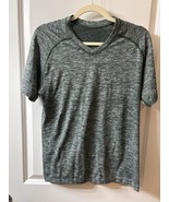 lululemon men&#39;s metal vent tech - Heather Green - Size Small - $9.89